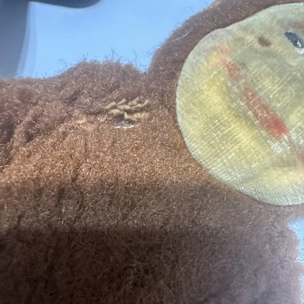 Knickerbocker‎ Toys Monkey Kuddles Small Brown Plush Toy Vintage Collectible